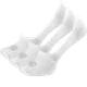 Medias Cortas New Balance Performance Cotton Unseen Liner 3 Pack Blanco